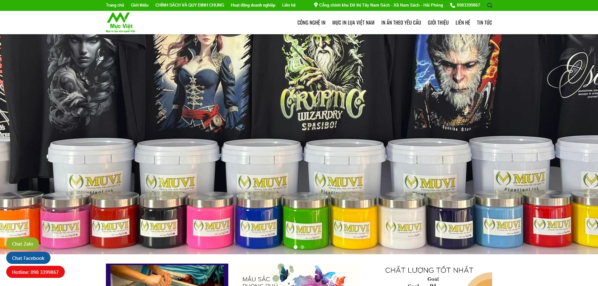 Website Mực Việt